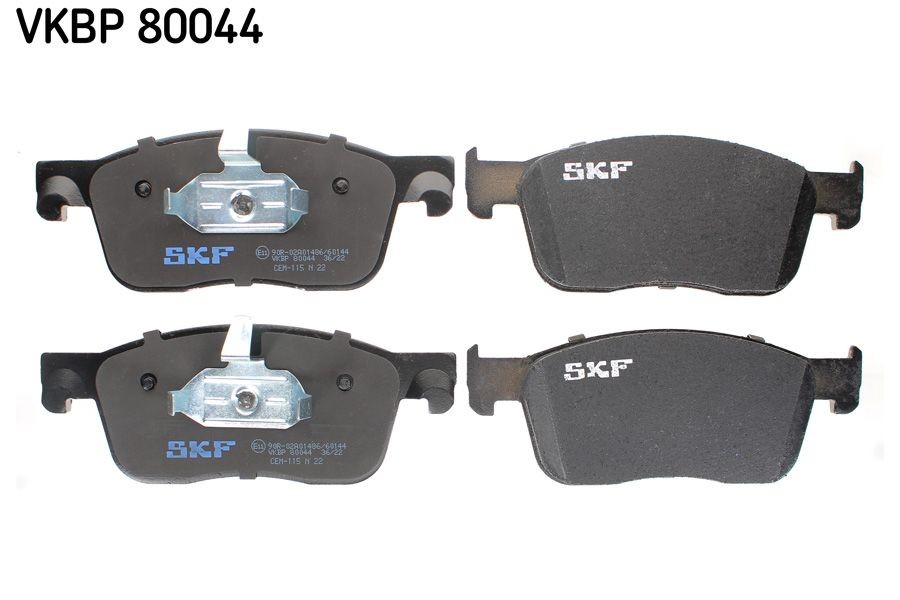 22593 SKF VKBP80044 Brake pad set SU001-B2799