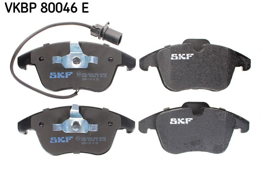 Great value for money - SKF Brake pad set VKBP 80046 E