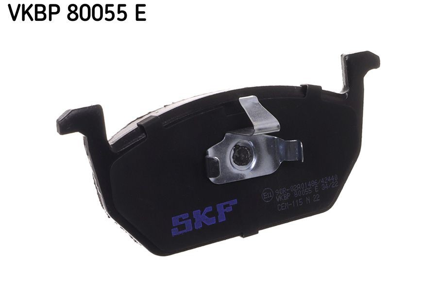 22035 SKF incl. wear warning contact Height: 62,4mm, Thickness: 17,4mm Brake pads VKBP 80055 E buy