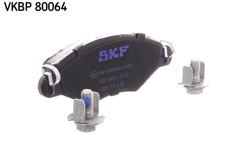 SKF VKBP 80064 Brake pad set not prepared for wear indicator