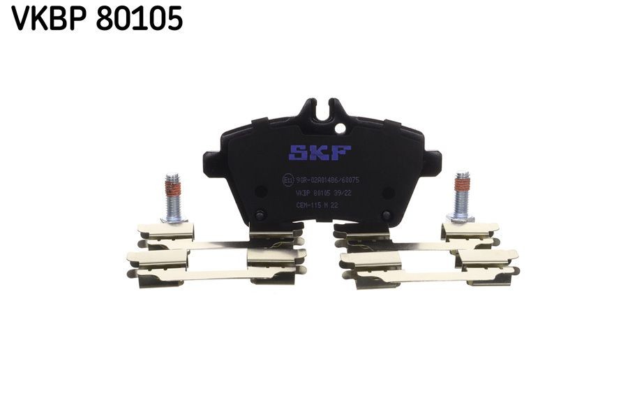 24077 SKF VKBP80105 Brake pad set 169420 03 20