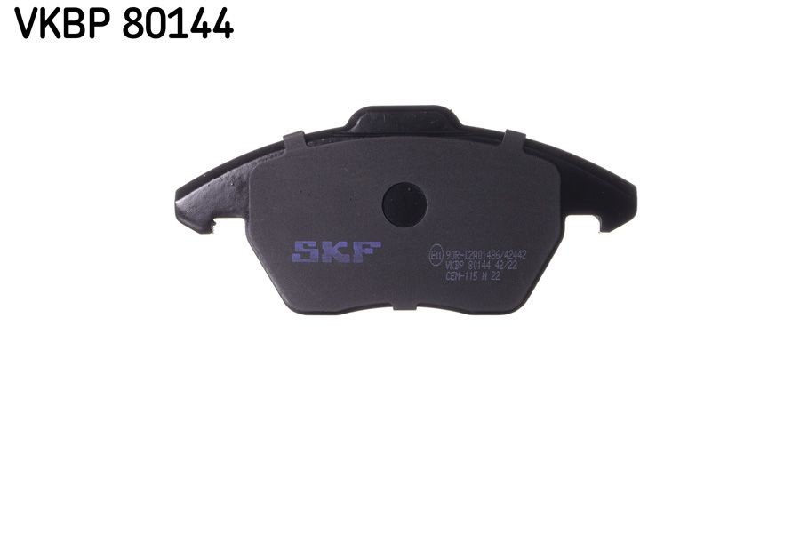 Original SKF 23587 Disc brake pads VKBP 80144 for AUDI A3