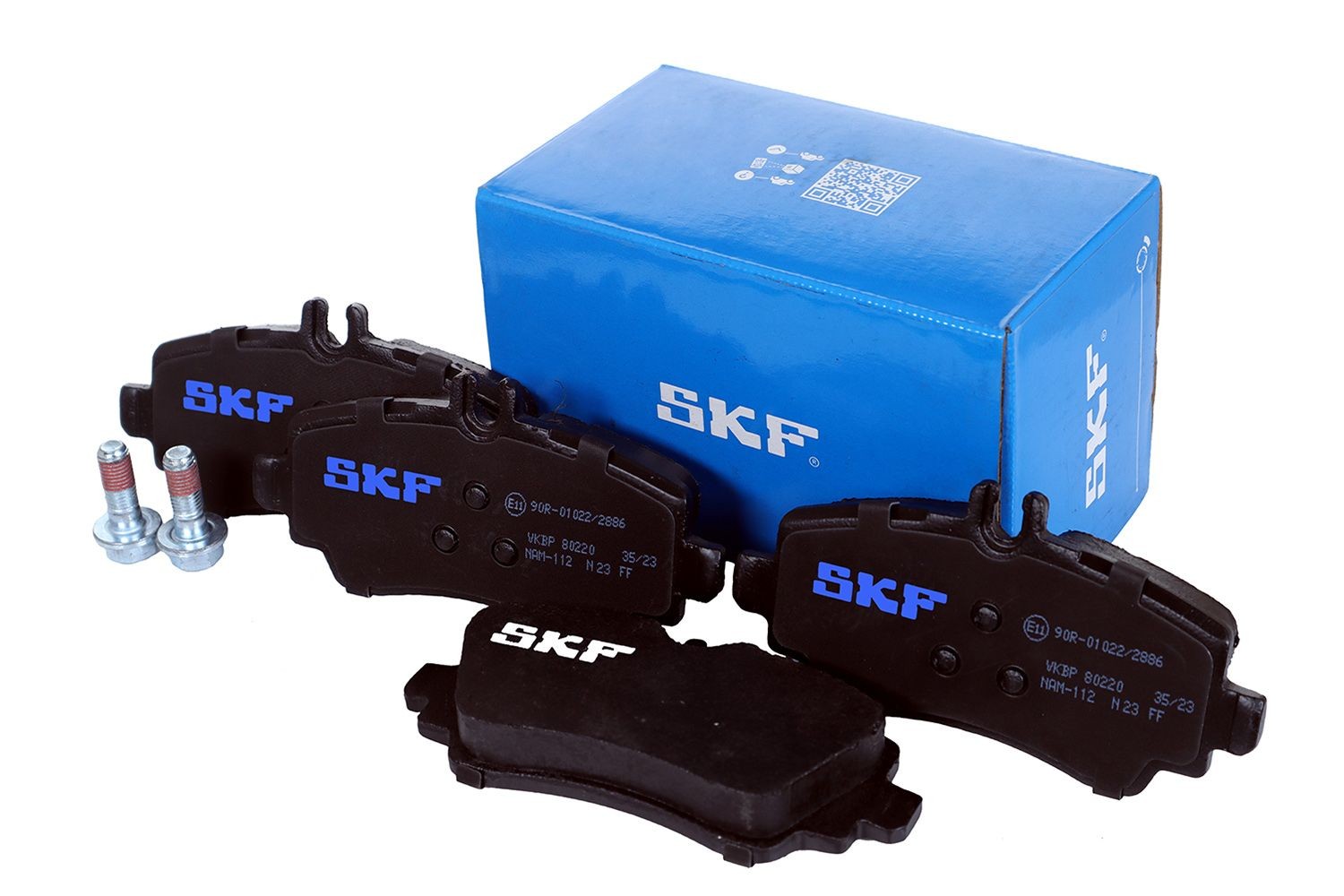 23070 SKF VKBP80220 Brake pad set A1684201120