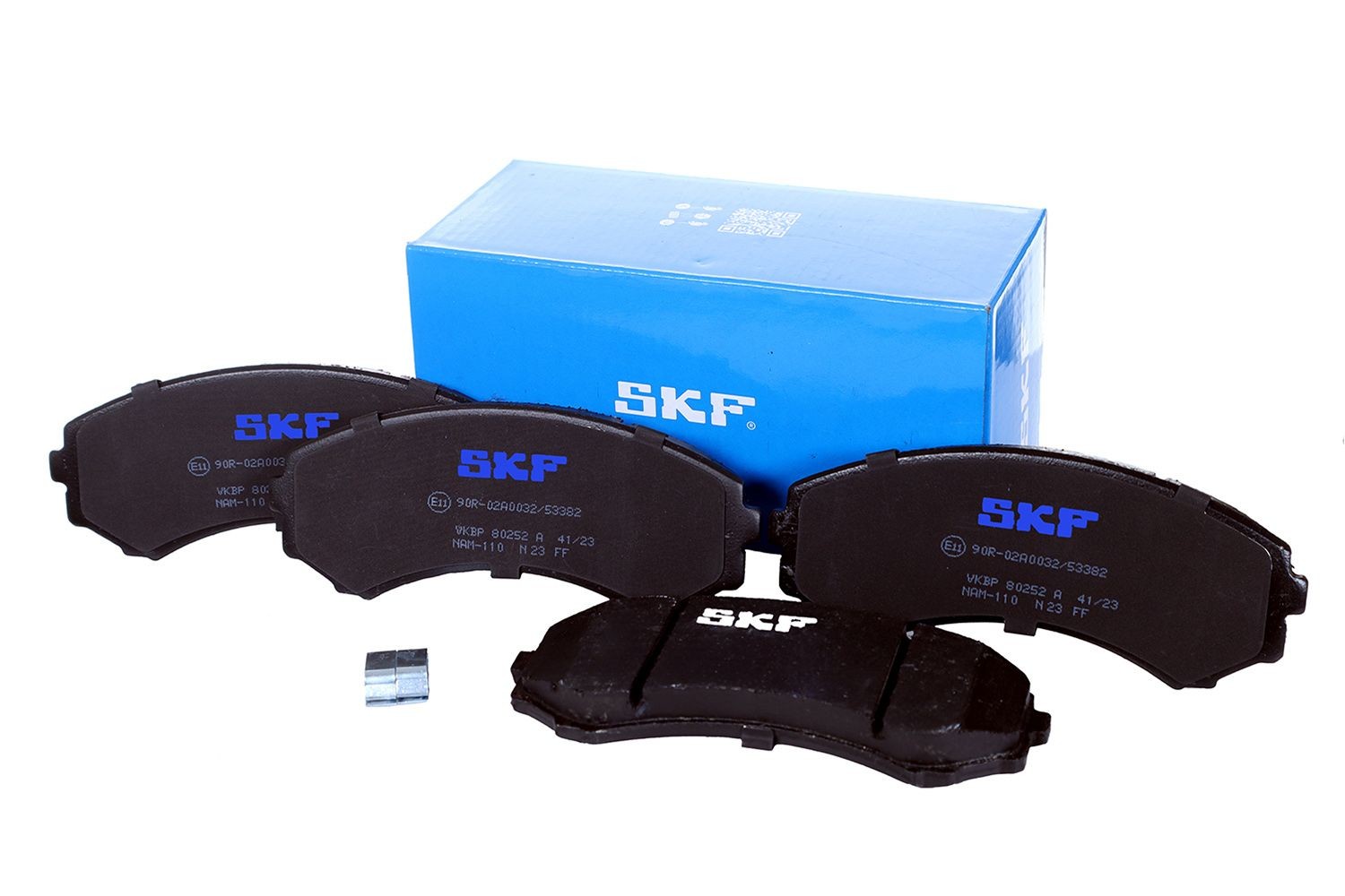 23488 SKF with acoustic wear warning Height: 57,8mm, Thickness: 16mm Brake pads VKBP 80252 A buy