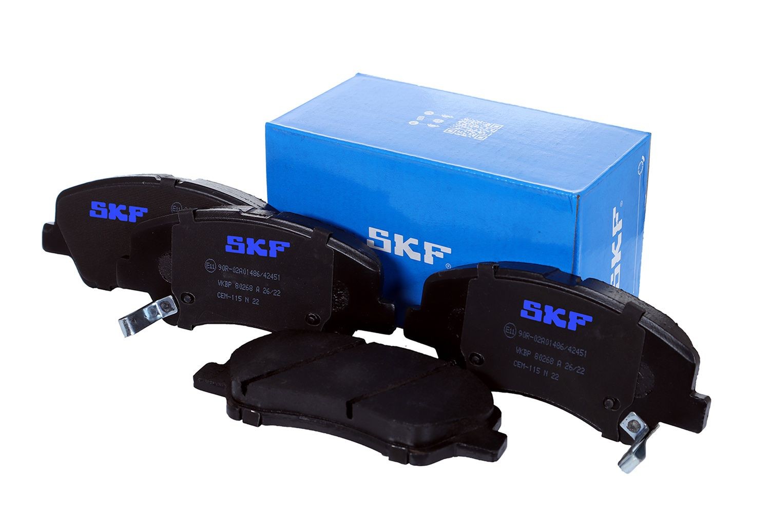 25348 SKF VKBP80268A Brake pad set 58101-C8A60