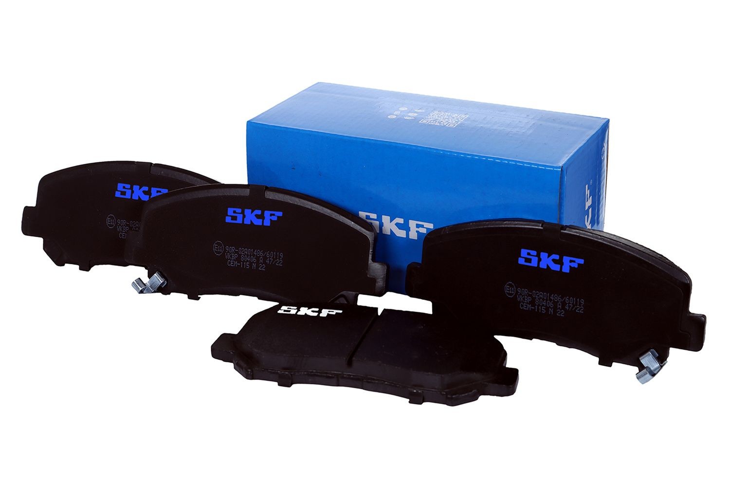 25564 SKF VKBP80406A Brake pad set KDY9-3328Z
