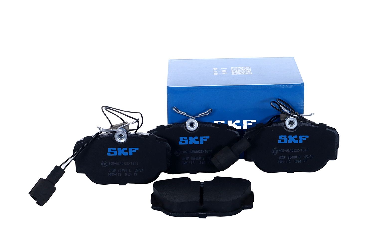 21173 SKF incl. wear warning contact Height: 52mm, Thickness: 17mm Brake pads VKBP 80480 E buy