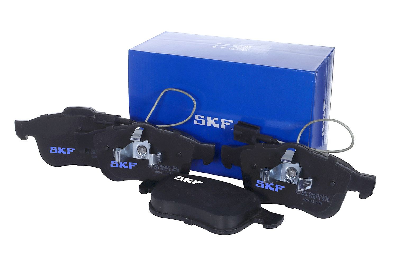 24239 SKF incl. wear warning contact Height 1: 69,2mm, Height 2: 71,6mm, Thickness: 20,4mm Brake pads VKBP 80487 E buy