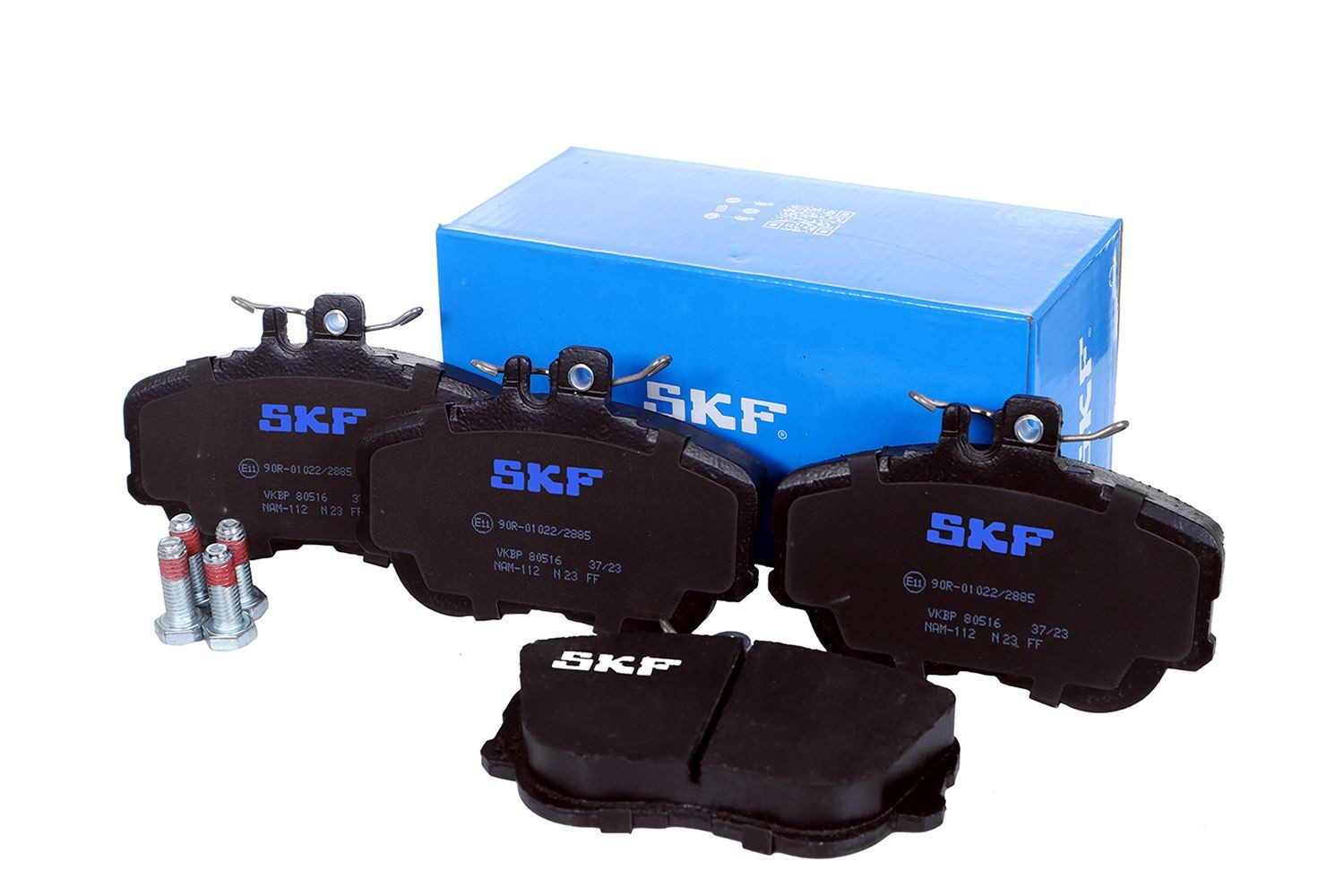 21439 SKF prepared for wear indicator Height: 74,5mm, Thickness: 19mm Brake pads VKBP 80516 buy