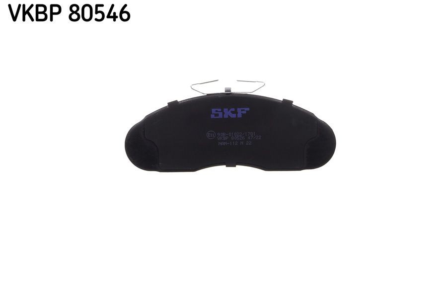 24920 SKF VKBP80546A Brake pad set D10601TG1C