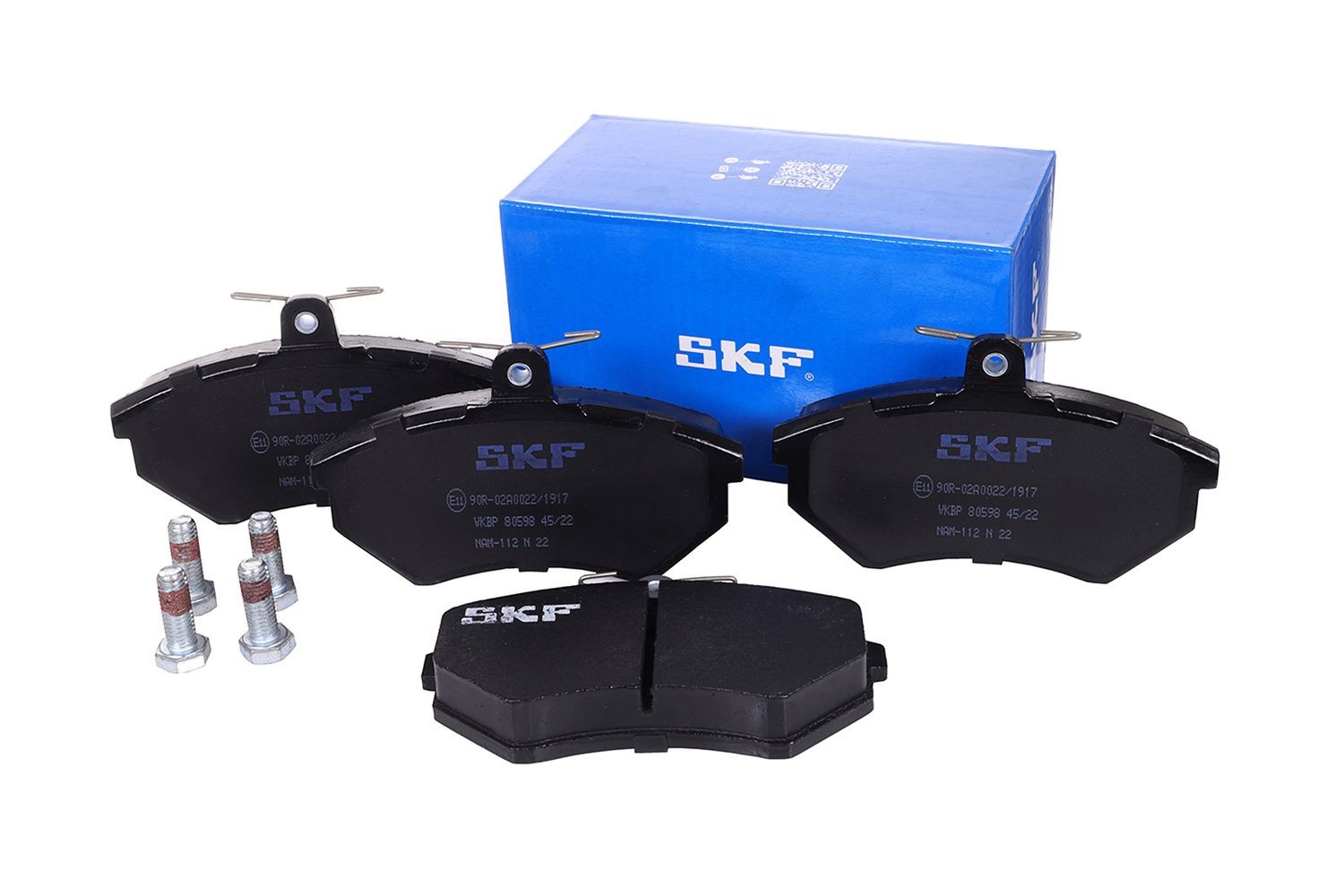 20168 SKF VKBP80598 Brake pad set 8D0.698.151