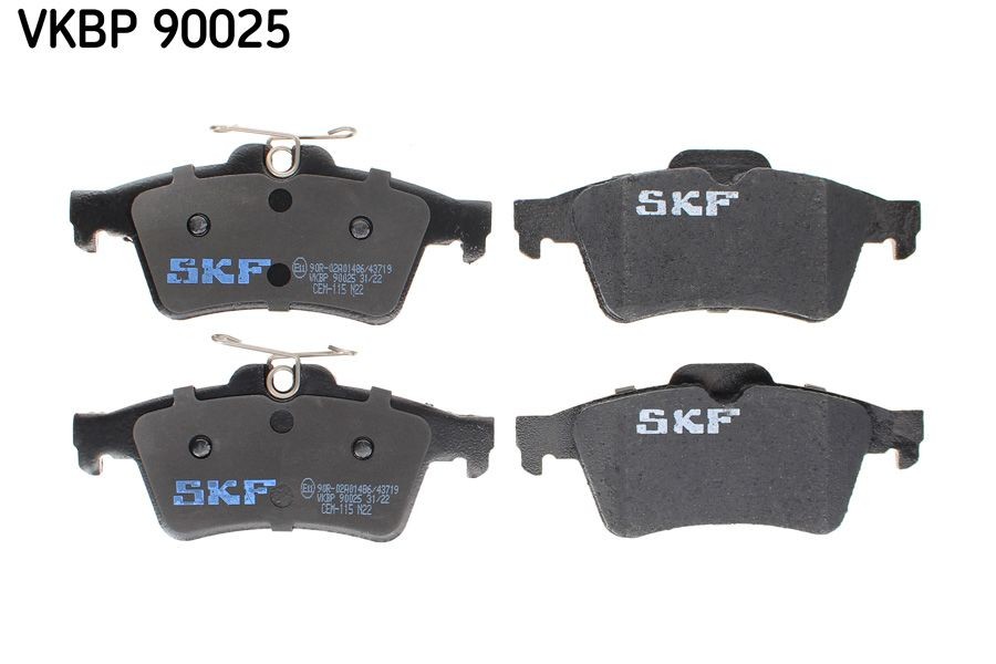 23482 SKF VKBP90025 Brake pad set ME3M5J2-M008AA