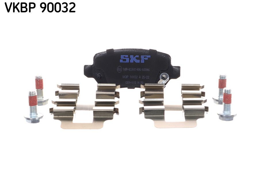 VKBP90032A Disc brake pads SKF 23417 review and test