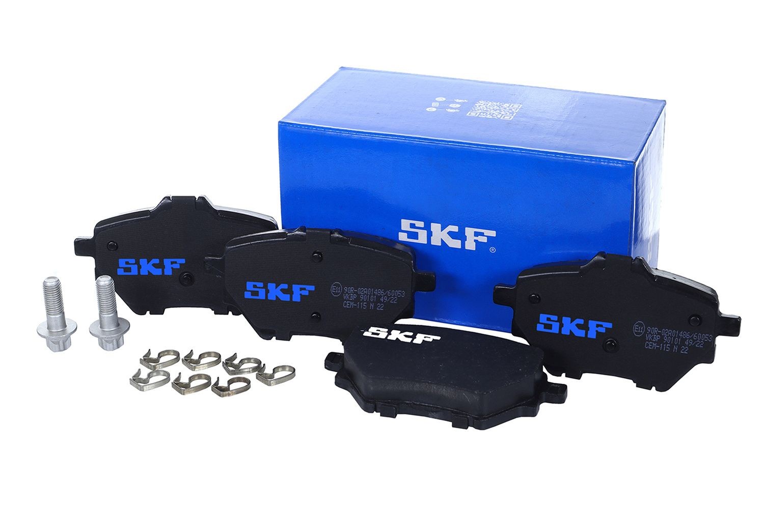 25839 SKF VKBP90101 Brake pad set 1678167980
