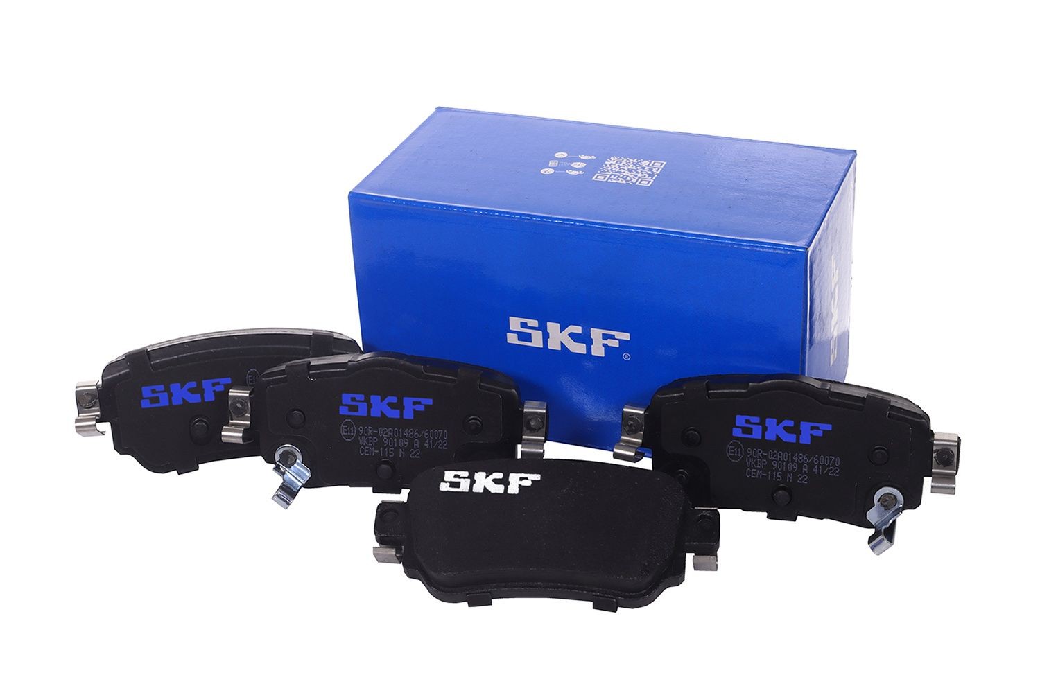 25965 SKF VKBP90109A Brake pad set D40604CA0C