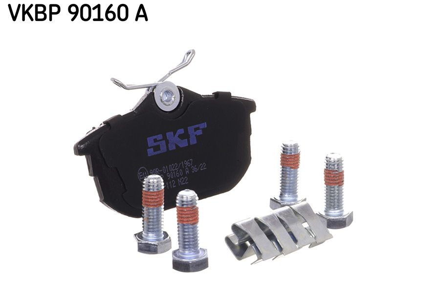 21861 SKF VKBP90160A Brake pad set A 454 420 10 20