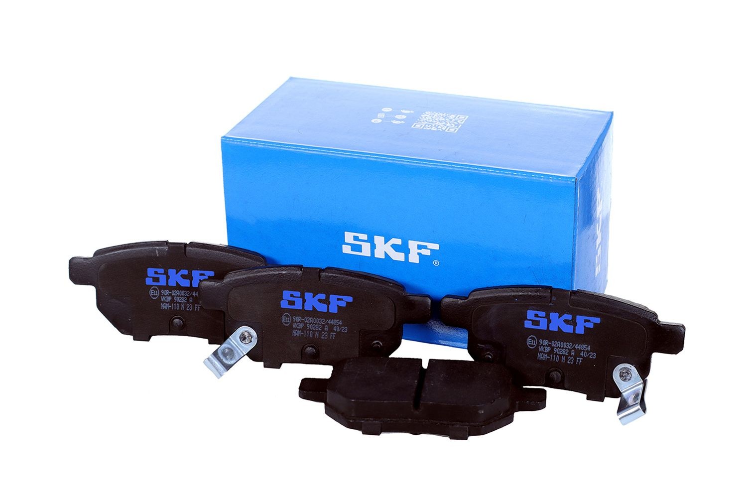 24610 SKF with acoustic wear warning Height: 42,6mm, Thickness: 14,4mm Brake pads VKBP 90282 A buy