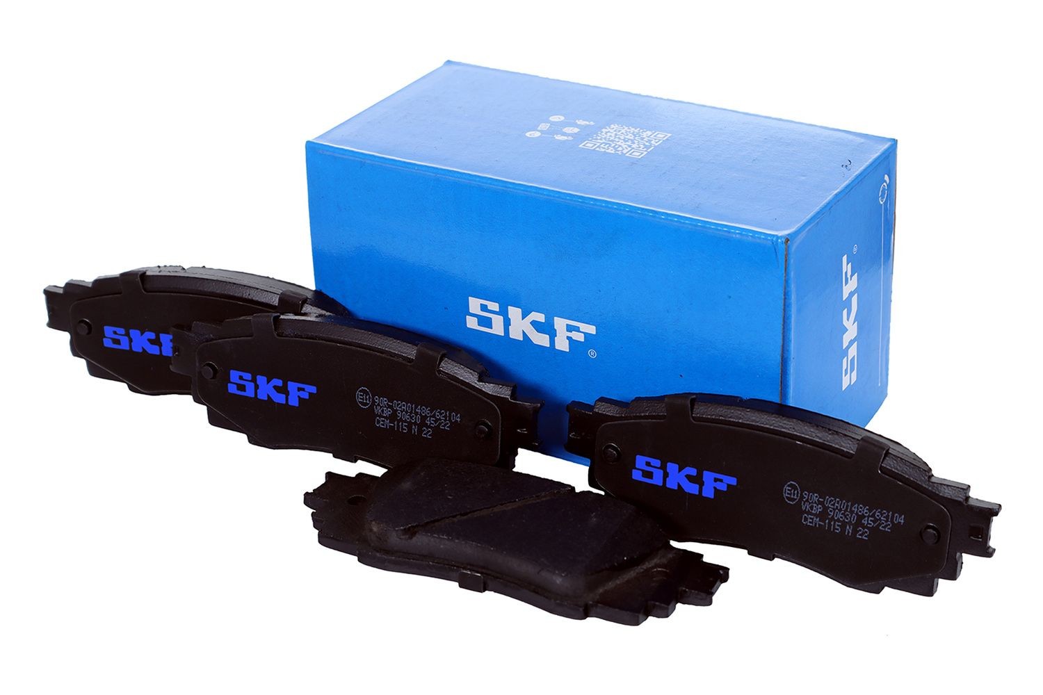 22434 SKF not prepared for wear indicator Height: 42,9mm, Thickness: 14,5mm Brake pads VKBP 90630 buy