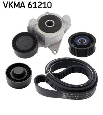VKM 61016 SKF VKMA61210 Deflection / Guide Pulley, v-ribbed belt 1660426012