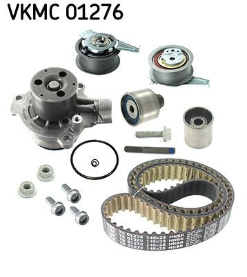VKMA 01276 SKF VKMC01276 Water pump and timing belt kit 65.96821.0000