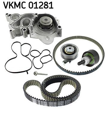 Great value for money - SKF Water pump and timing belt kit VKMC 01281