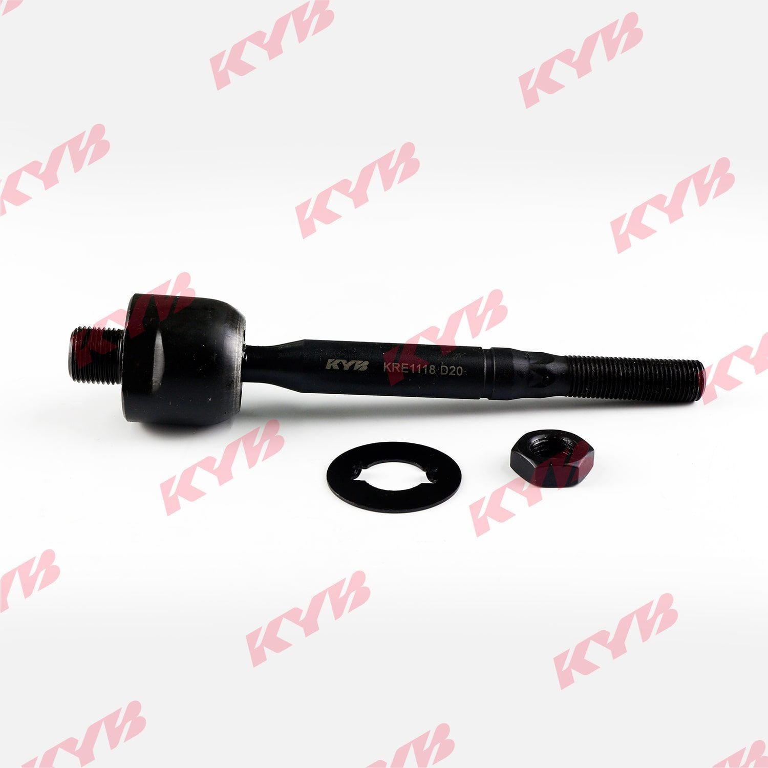 KYB Front Axle, M14X1.5, 200 mm Length: 200mm, Cone Size: 16,9mm Tie rod axle joint KRE1118 buy