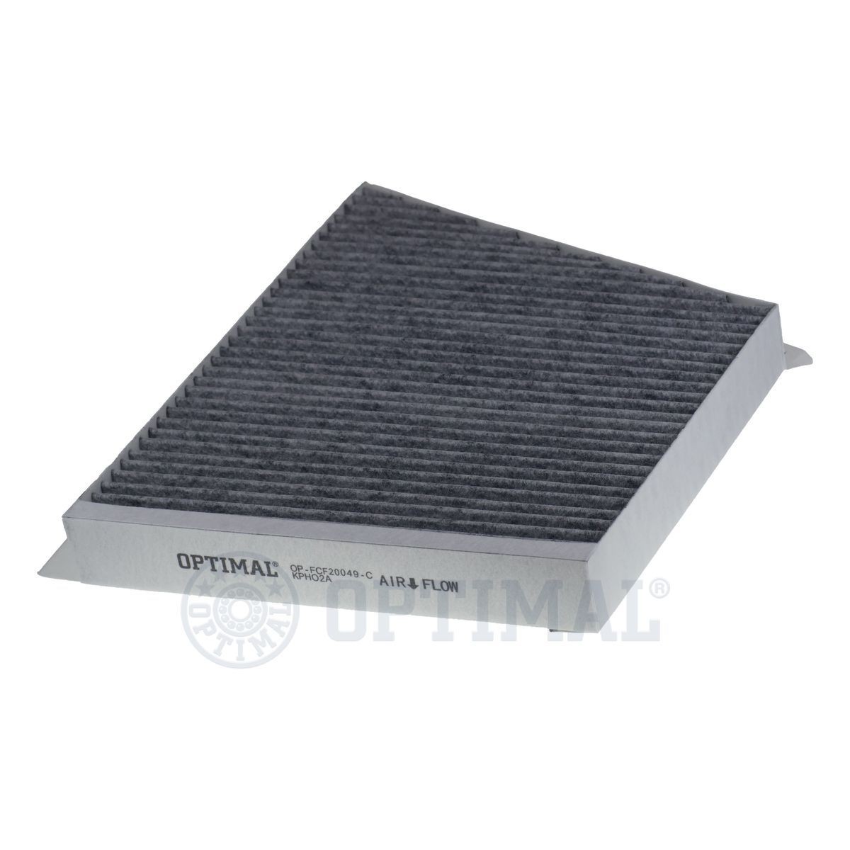 OPTIMAL Activated Carbon Filter, 312 mm x 260 mm x 35 mm Width: 260mm, Height: 35mm, Length: 312mm Cabin filter OP-FCF20049-C buy