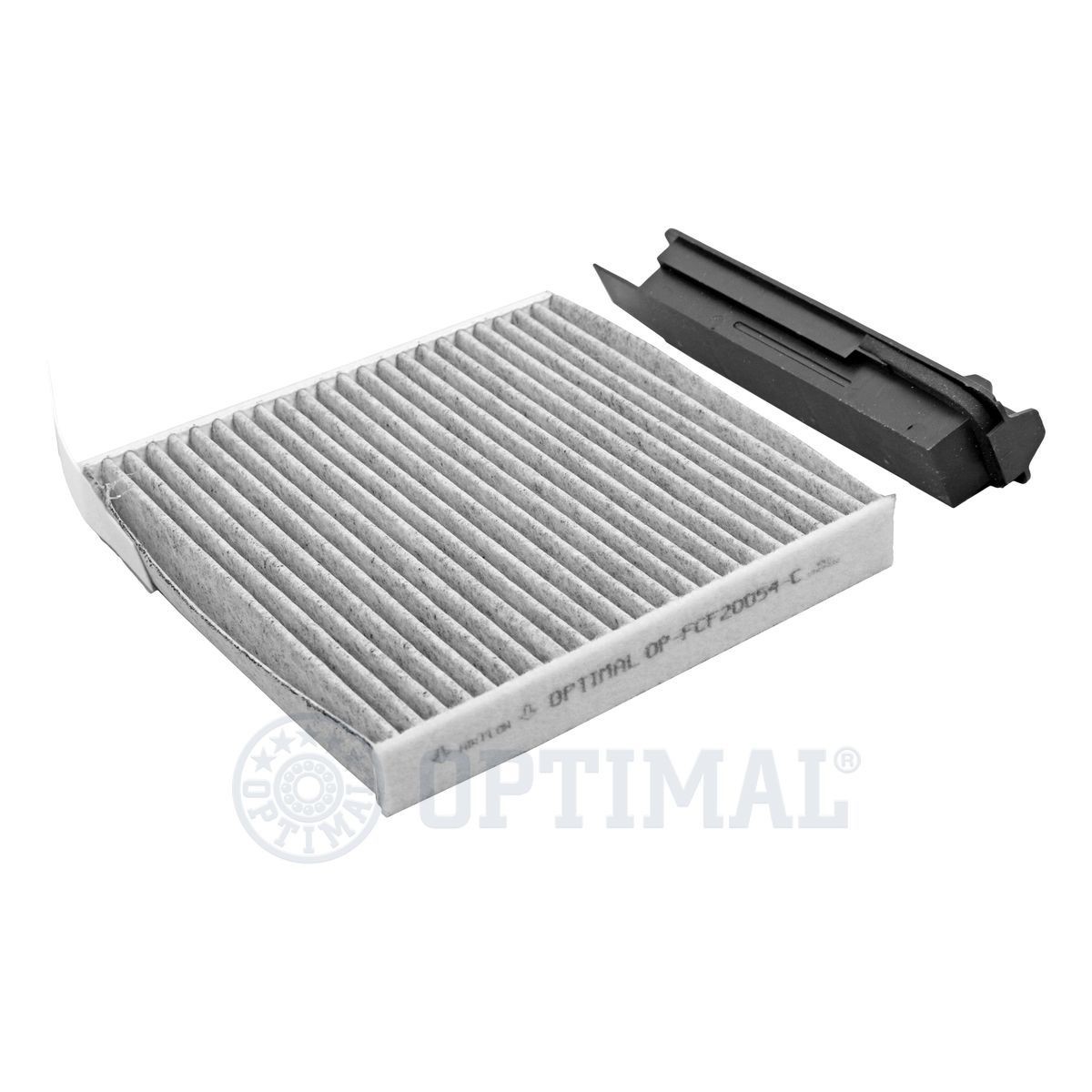 OPTIMAL Activated Carbon Filter, 183 mm x 182 mm x 25 mm Width: 182mm, Height: 25mm, Length: 183mm Cabin filter OP-FCF20054-C buy