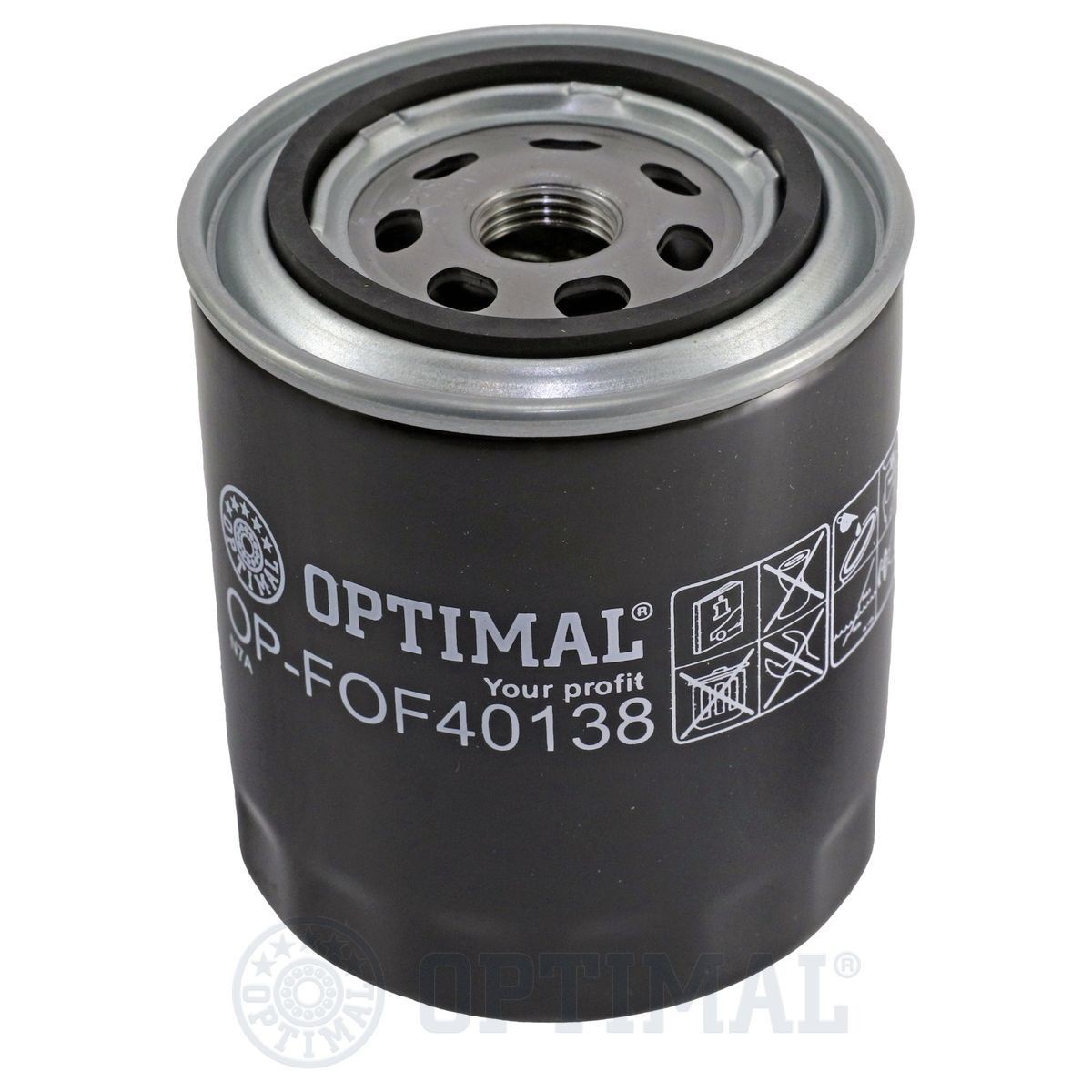 OPTIMAL 3/4-16 UNF, with one anti-return valve, Spin-on Filter Inner Diameter 2: 62mm, Outer Diameter 2: 71mm, Ø: 93mm, Height: 108mm Oil filters OP-FOF40138 buy