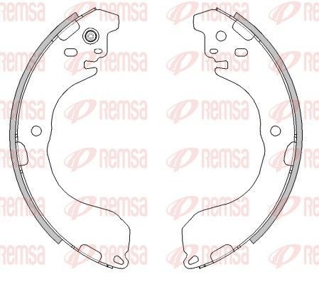 4471.00 REMSA Drum brake pads buy cheap