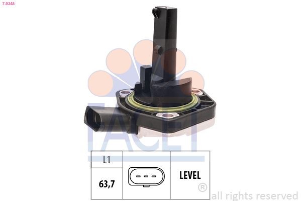 EPS 1.800.248 FACET Sensor, engine oil level 7.0248 buy