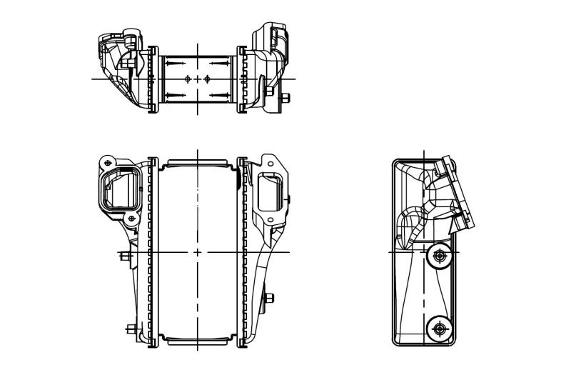 NRF 309109 Intercooler with gaskets