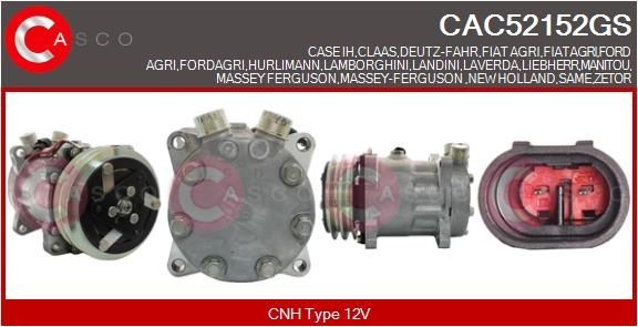 CASCO CAC52152GS Air conditioning compressor 7 137 960 1