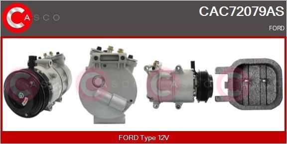 CASCO CAC72079AS Air conditioning compressor 1 742 258