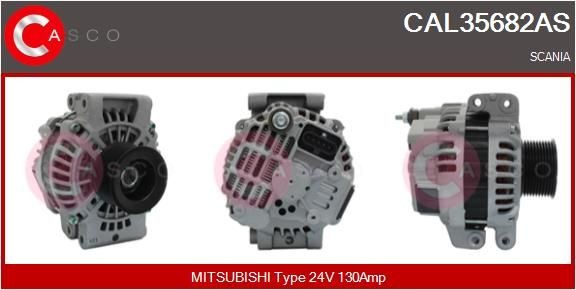 CAL35682AS CASCO Lichtmaschine SCANIA L,P,G,R,S - series