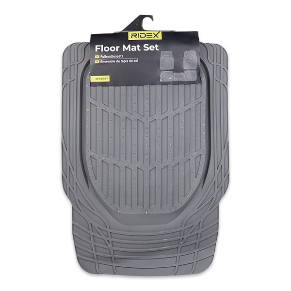 Universal car floor mats Grey RIDEX 215A1417