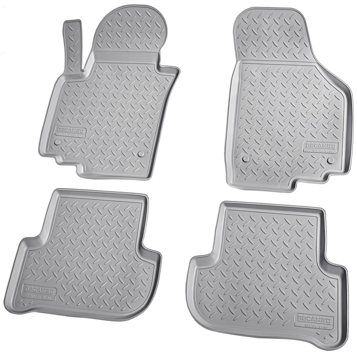 Fußmatten für Seat Original AUTODOC und kaufen günstige Leon Preise Qualität bei - Textil 1P Gummi und