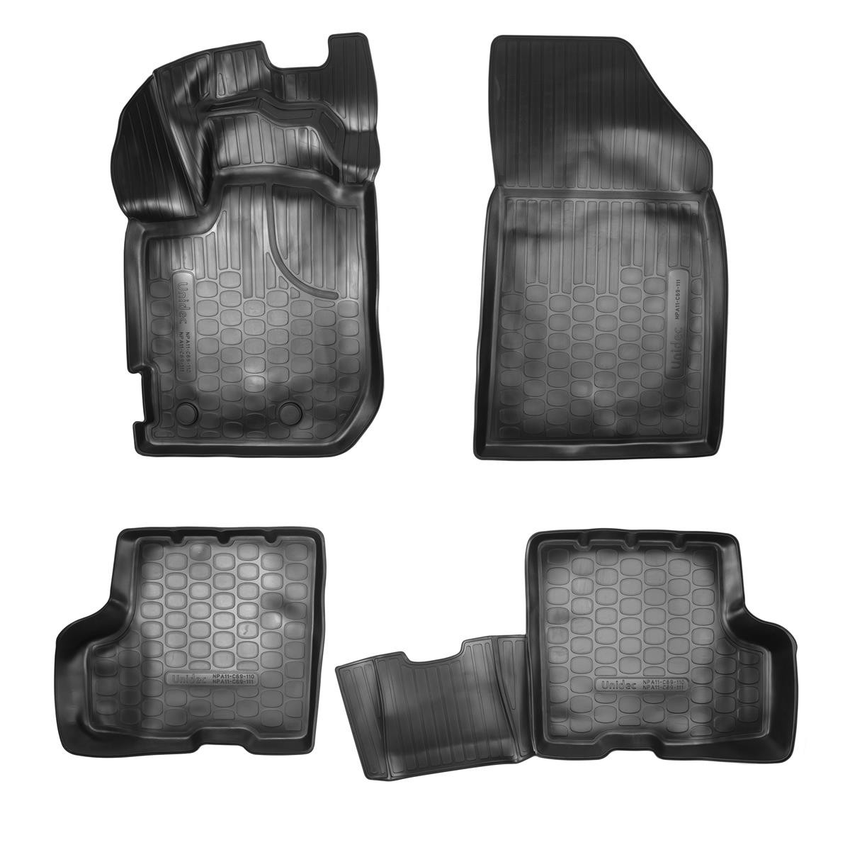 Duster II (2018-2023) - Textil Fußmatten Confort (Dacia Original)