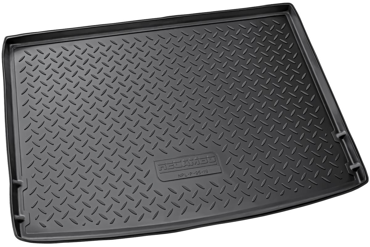 RECAMBO Foot mats rubber and textile VW Golf Plus / Crossgolf (5M1, 521) new K-0145