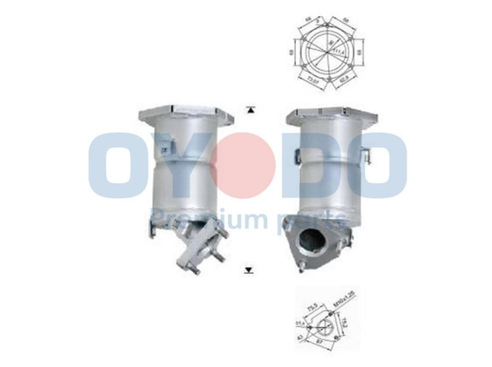 Oyodo 10N0109-OYO Catalytic converter B08A0-5M401