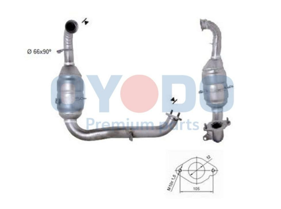 Original 20N0055-OYO Oyodo Exhaust pipes experience and price