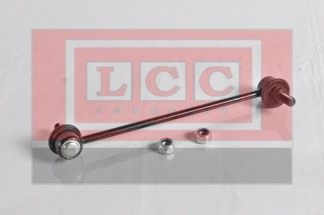 LCC K-108 Anti-roll bar link Front Axle Left, Front Axle Right, 301mm, with nut, Steel