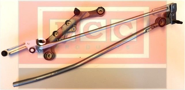 Wiper linkage LCC for left-hand drive vehicles, Front, without electric motor - LCC3132
