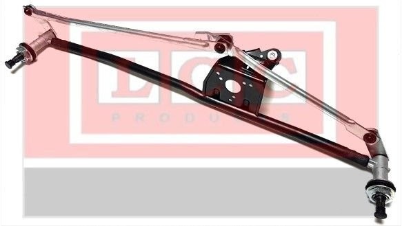 LCC3146 LCC Windscreen wiper linkage BMW for left-hand drive vehicles, Front, without electric motor