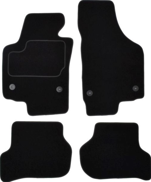 Alfombrillas para Seat Leon Mk3 goma y textil a un precio económico online  en AUTODOC catálogo