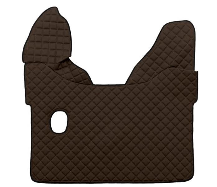 Car foot mats Leatherette F-CORE Eco-Leather Q RH26BROWN