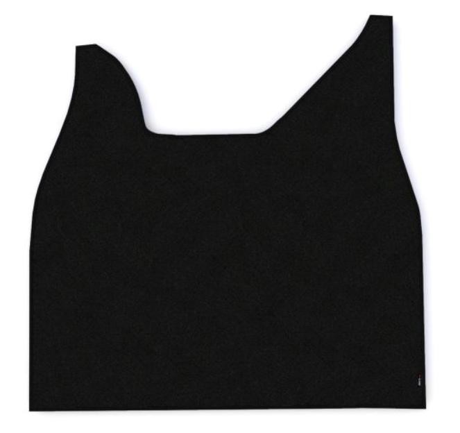 F-CORE Velour Textile, Centre, Quantity: 1, black Car mats CMT23 BLACK buy