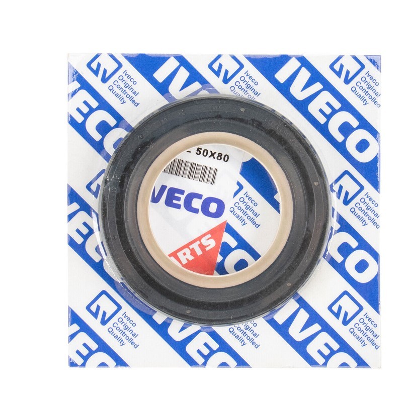 Original 504087648 IVECO Crankshaft oil seal PEUGEOT