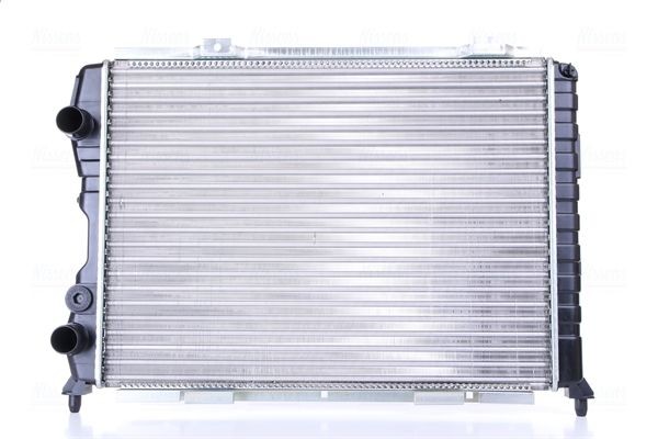 NISSENS 60033 Engine radiator Aluminium, 555 x 415 x 23 mm, without gasket/seal, without expansion tank, without frame, Mechanically jointed cooling fins