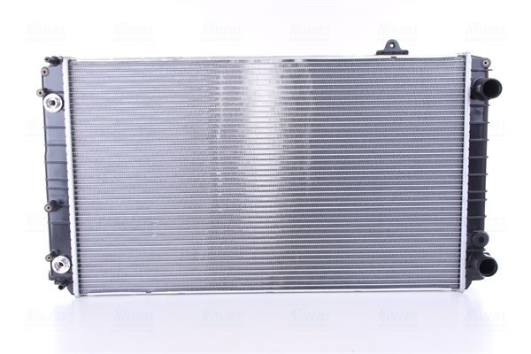 NISSENS 60239 Engine radiator Aluminium, 720 x 438 x 40 mm, with oil cooler, with gaskets/seals, without expansion tank, without frame, Brazed cooling fins